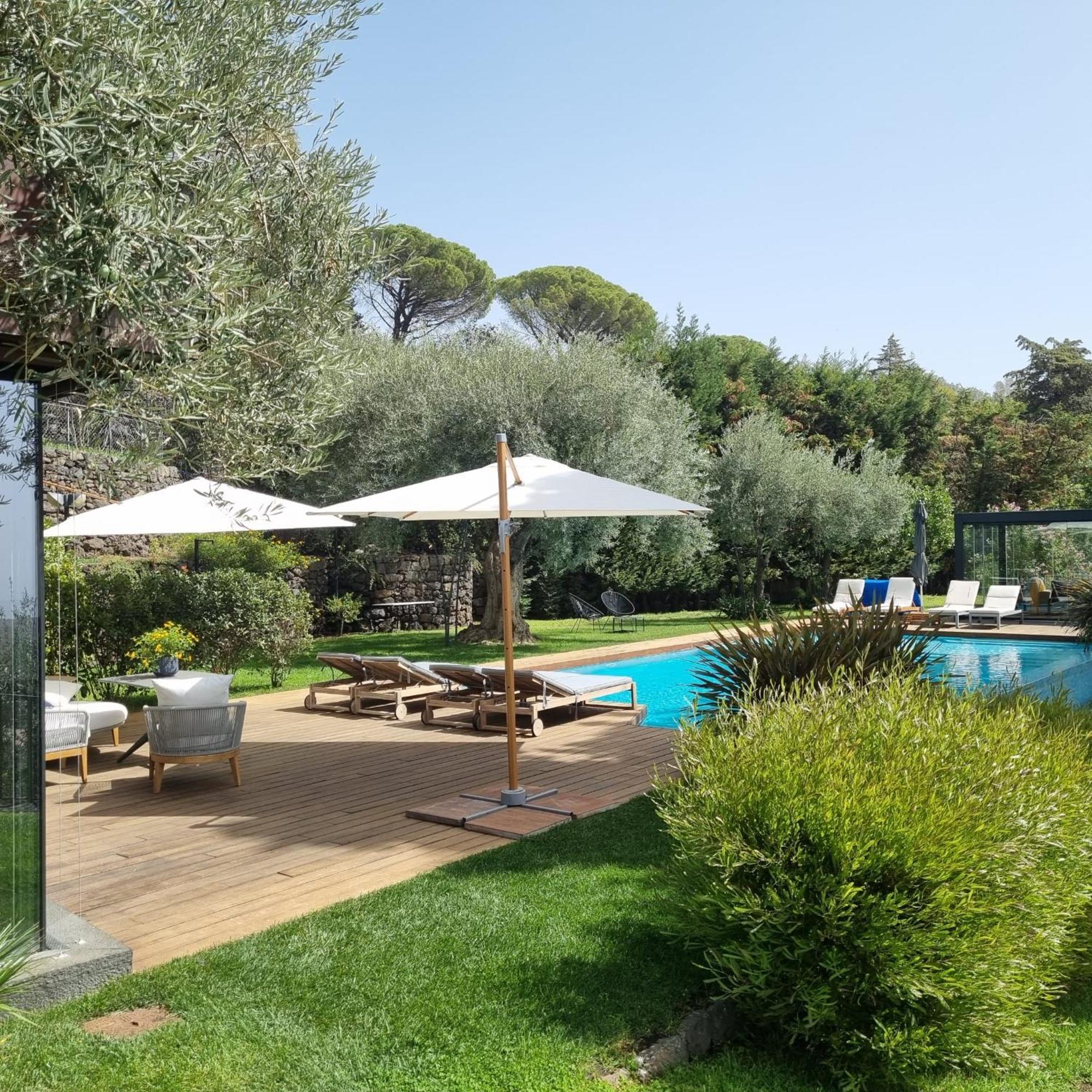 Scialaj Villa Di Lusso Sull'Etna Con Piscina E Vista Mare Ragalna Exterior photo