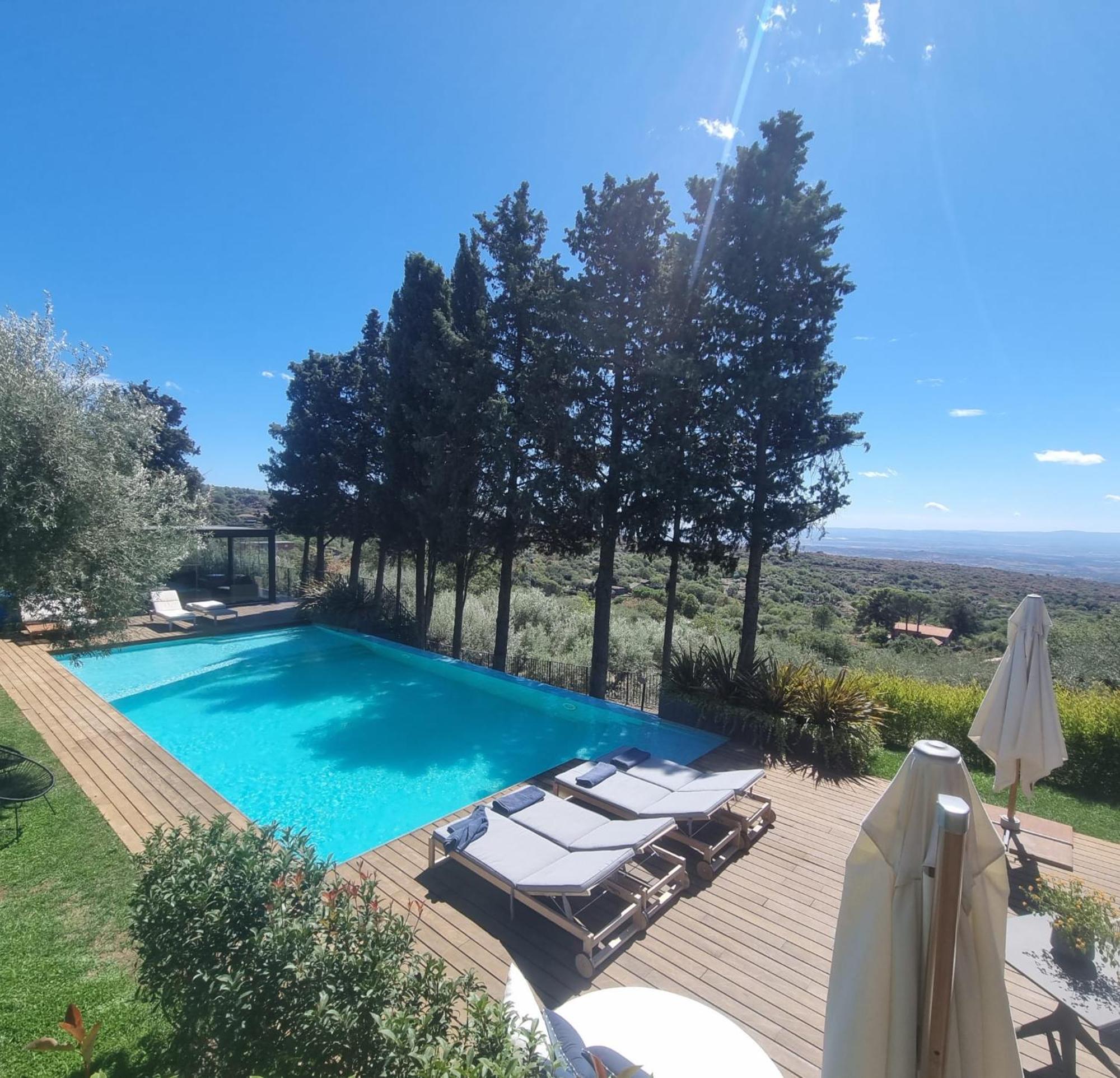 Scialaj Villa Di Lusso Sull'Etna Con Piscina E Vista Mare Ragalna Exterior photo