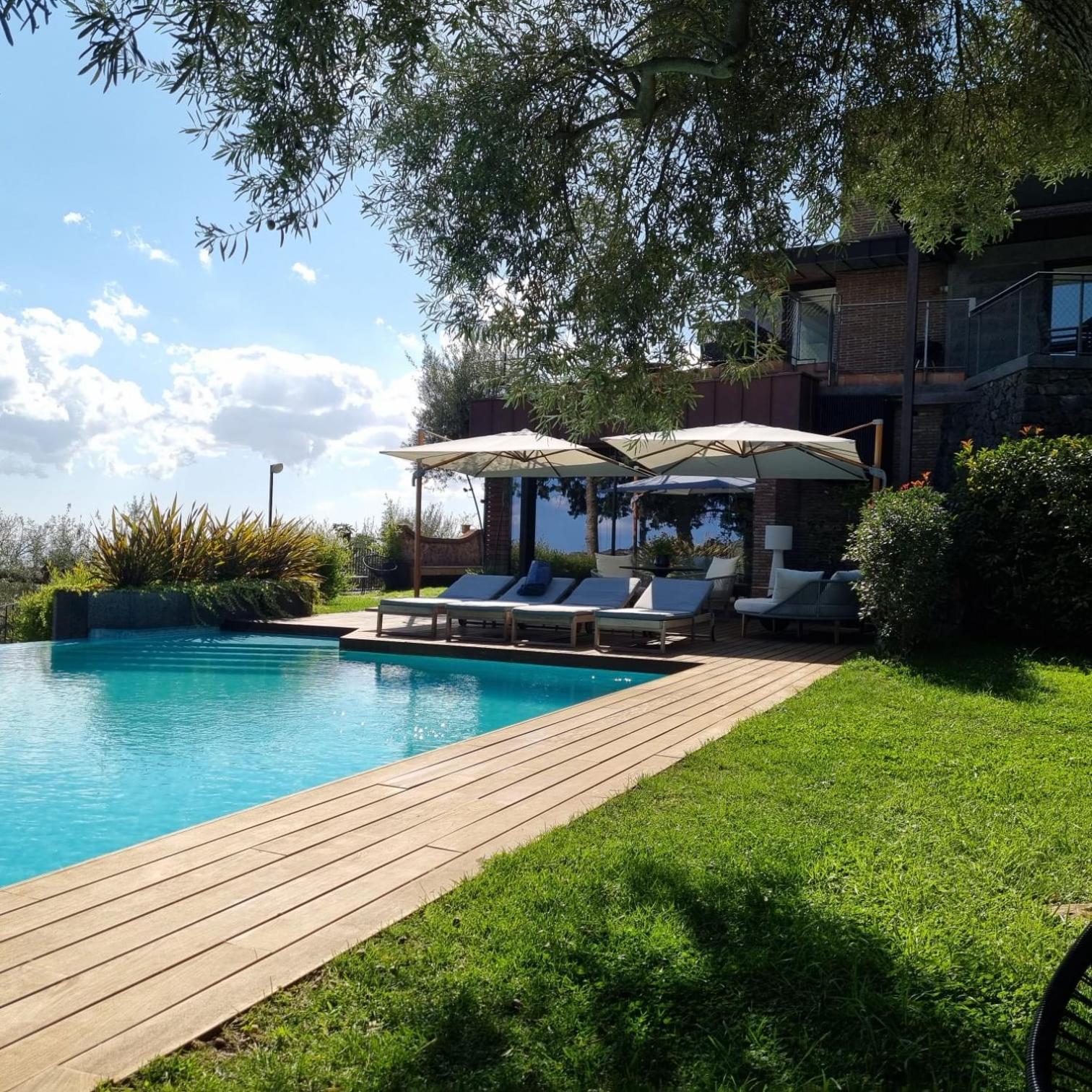 Scialaj Villa Di Lusso Sull'Etna Con Piscina E Vista Mare Ragalna Exterior photo